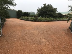 Woodend driveway re-surfacing
