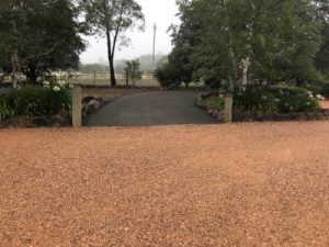 Woodend driveway