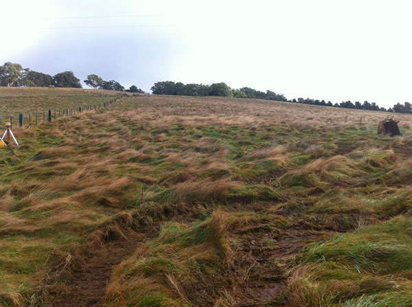 Water Tank Site Levelling